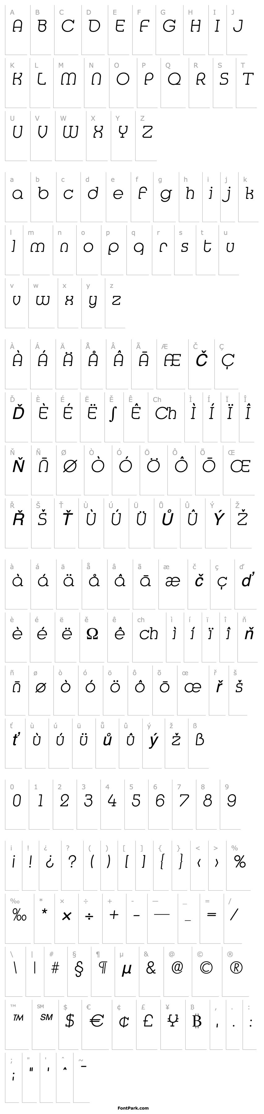 Přehled DesireeBecker-ExtraLight Italic