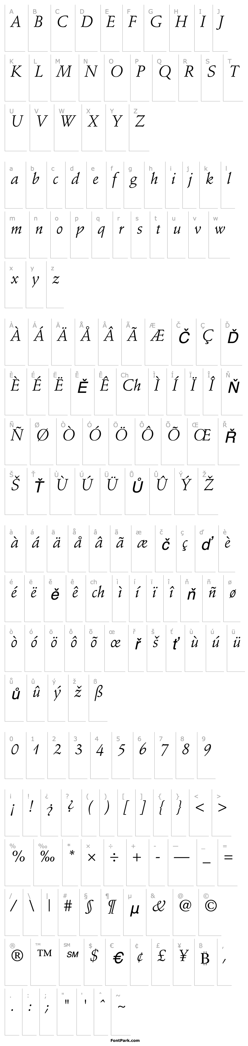 Overview Deutch SSi Italic