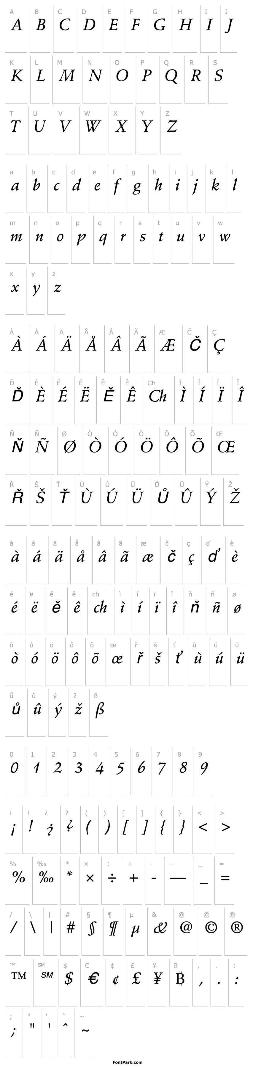 Overview DeutchMediumSSK Italic