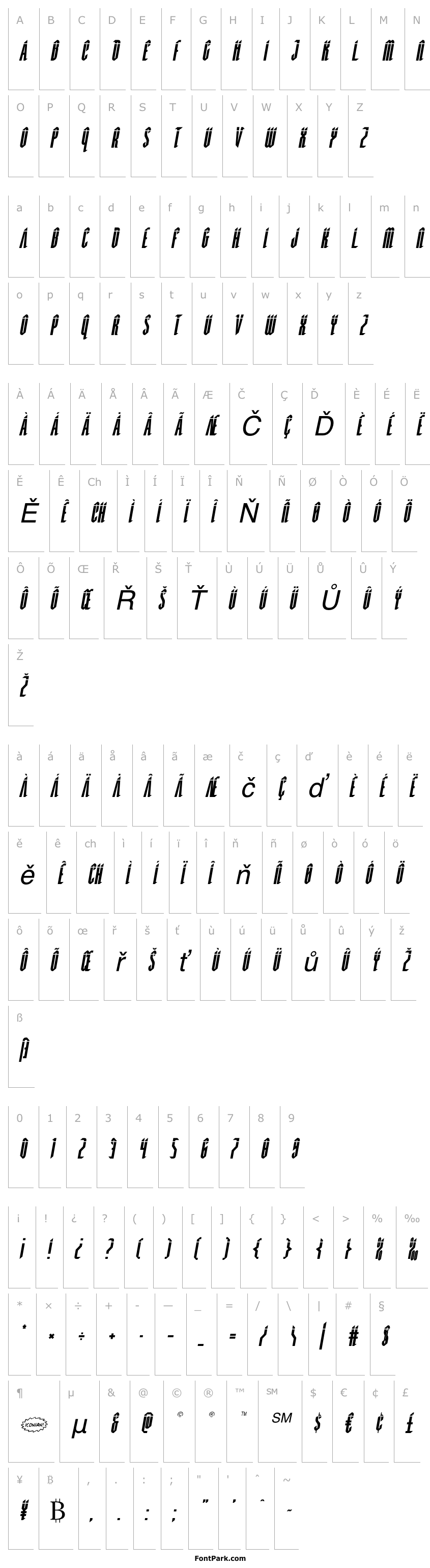 Přehled Devil Summoner Laser Italic