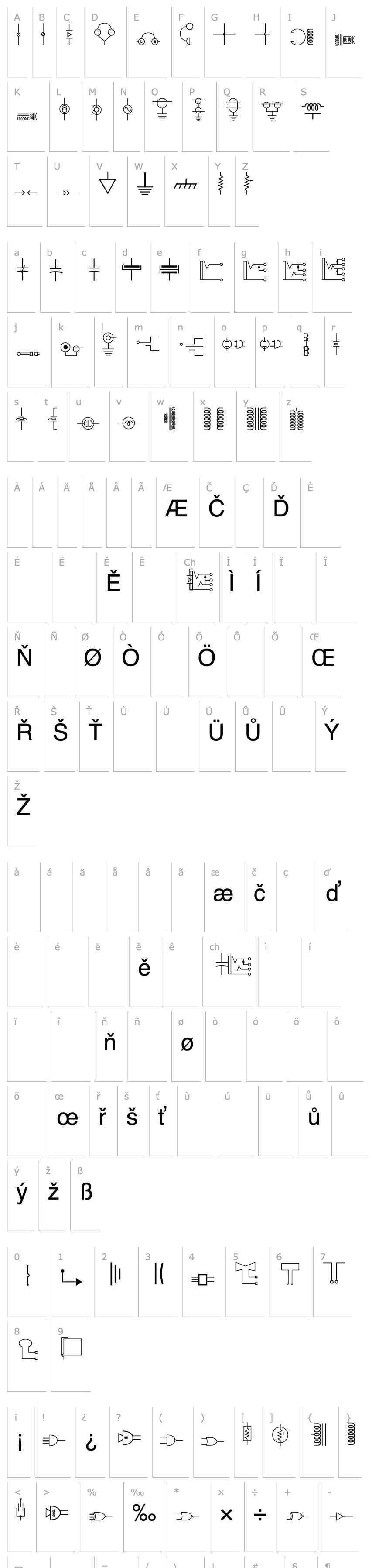 Overview DexisDingbatsSixSSi