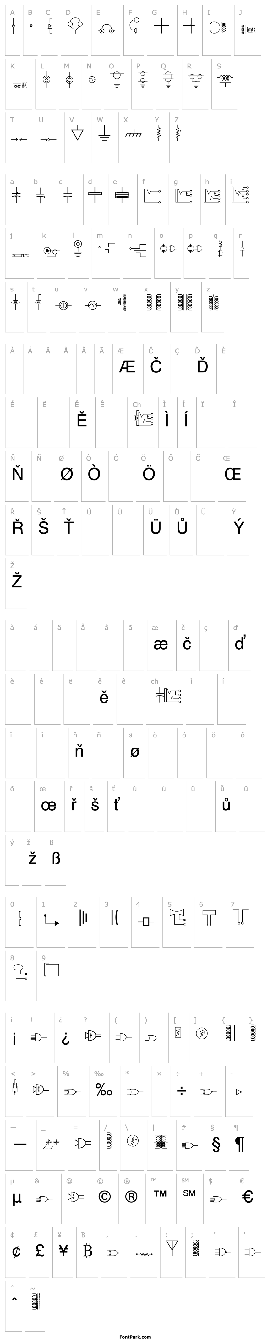 Overview DexisDingbatsSixSSK Regular