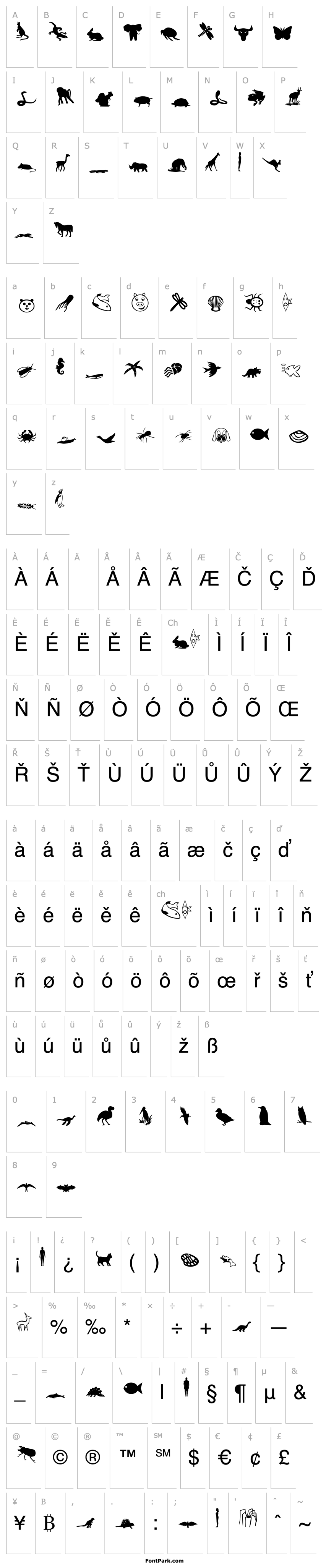 Overview DexisDingbatsThreeSSK Regular