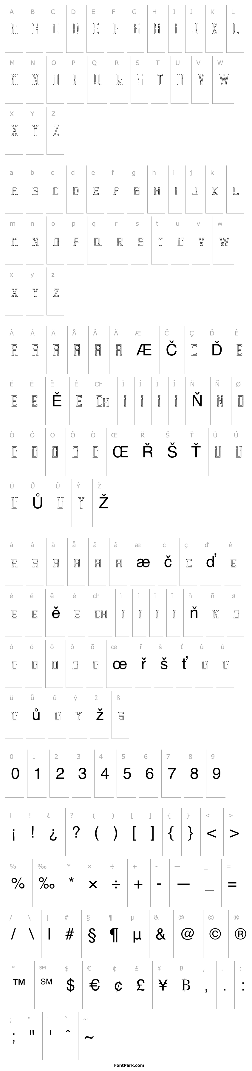 Přehled Dezert Demo Outline Dash