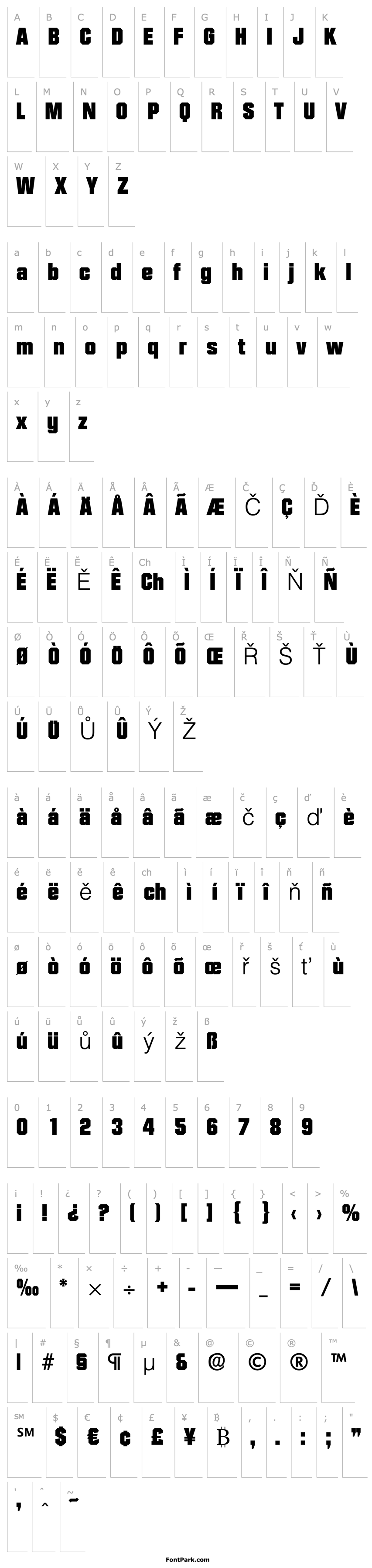 Overview Diamante-ExtraBold