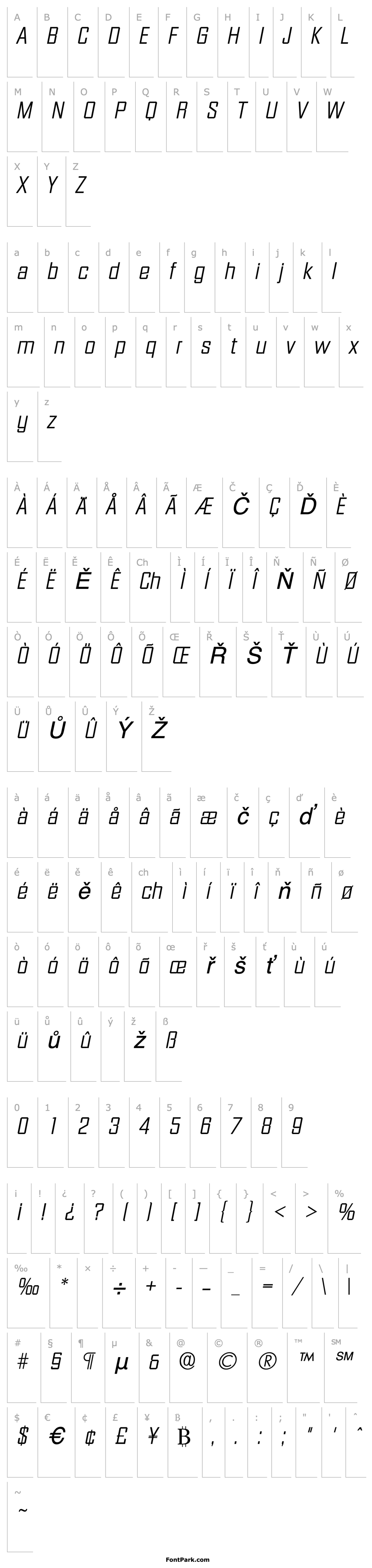 Overview Diamond SF Italic