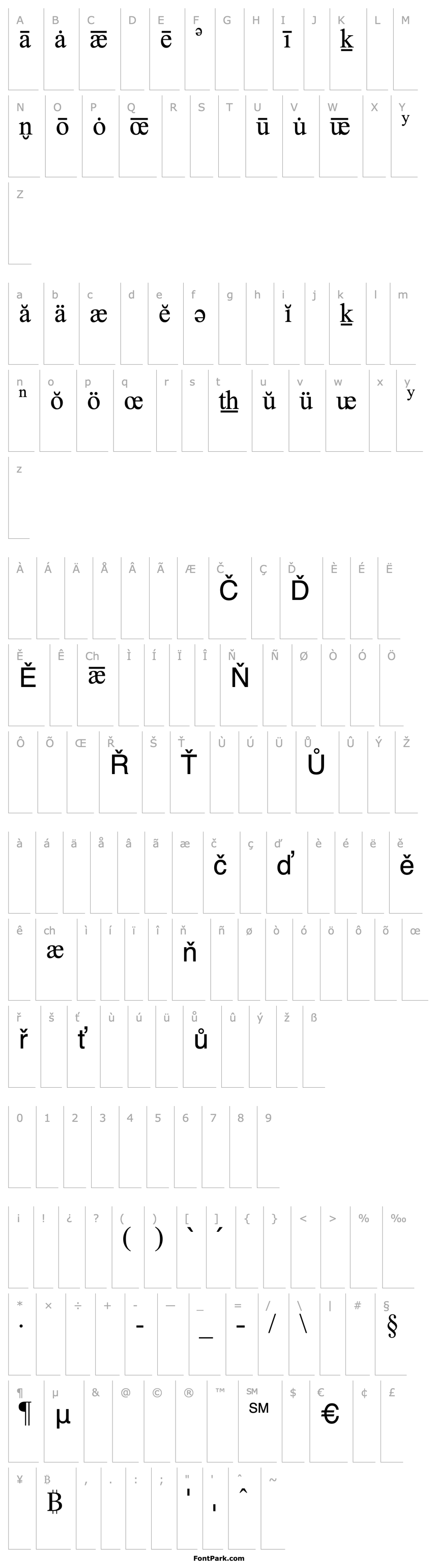 Overview DictionaryTNR