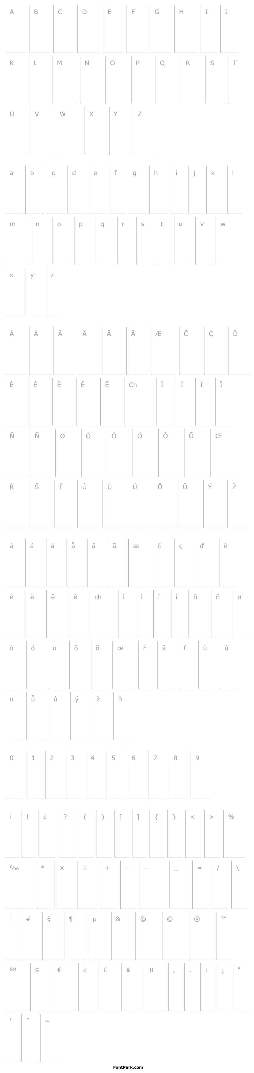 Overview Didot-HTF-L96-Light