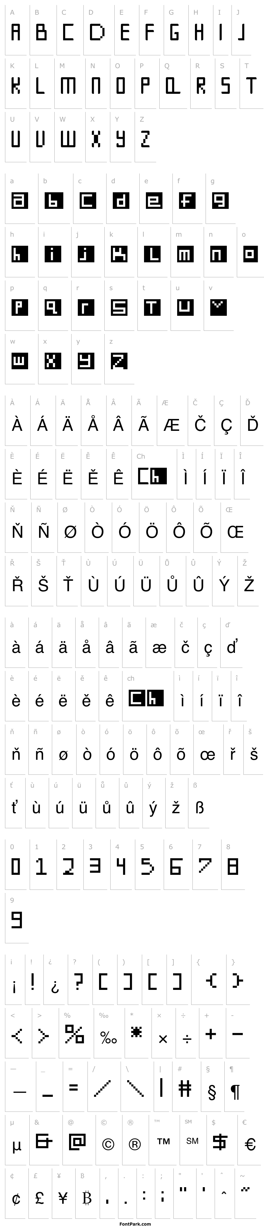 Přehled Digit Square Regular