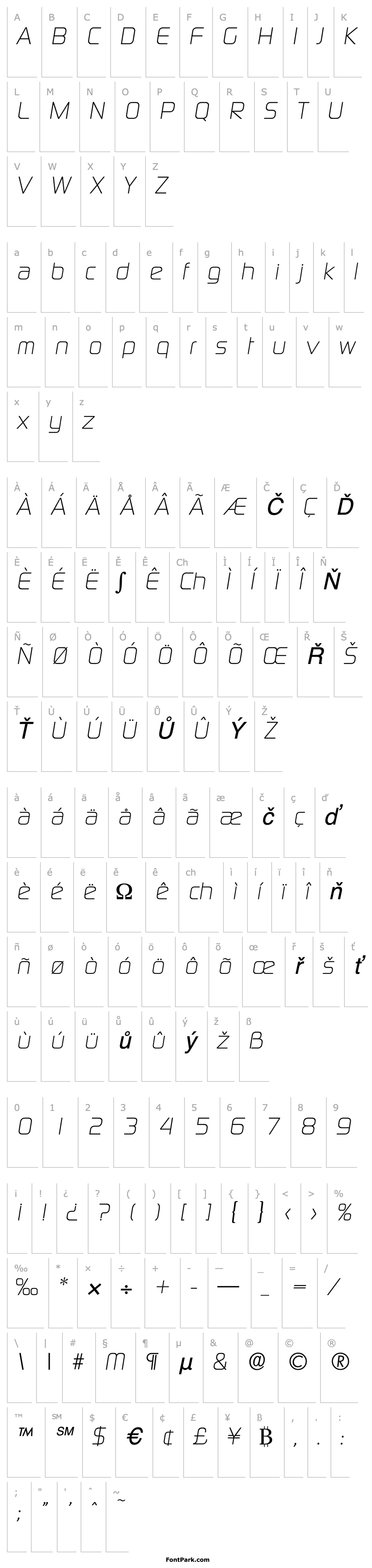 Přehled Digital-Serial-RegularItalic