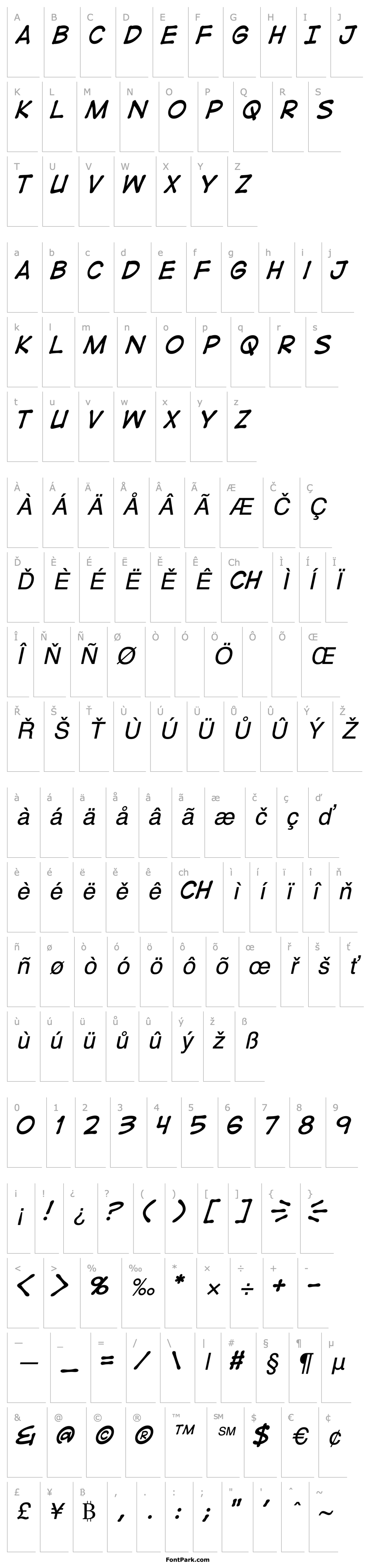 Overview DigitalStrip  Italic