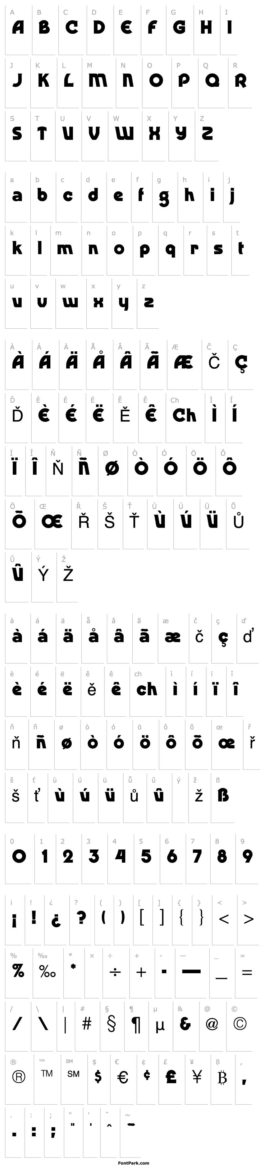 Overview Dingaling Bold Regular