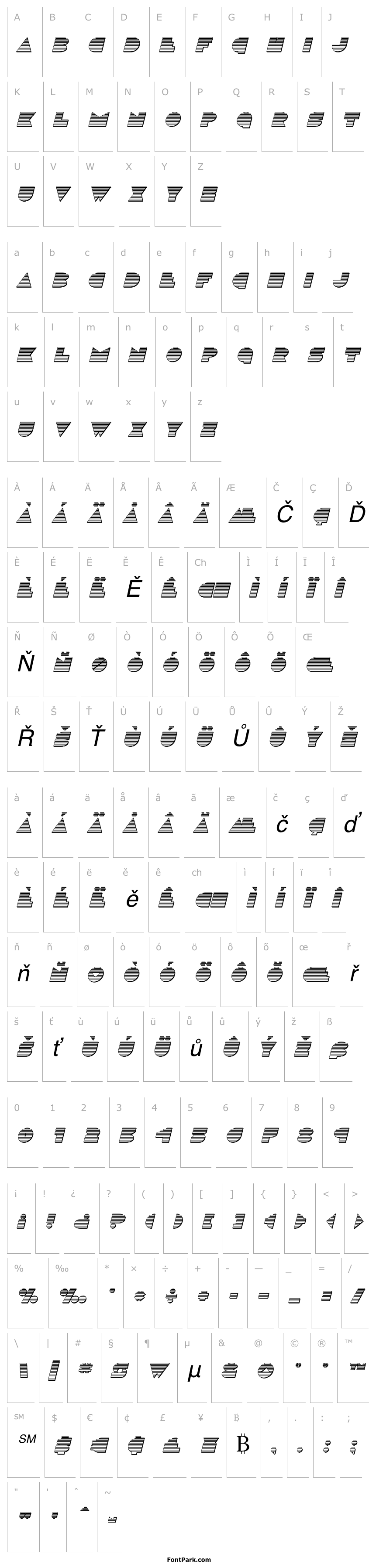Přehled Disco Deck Chrome Italic