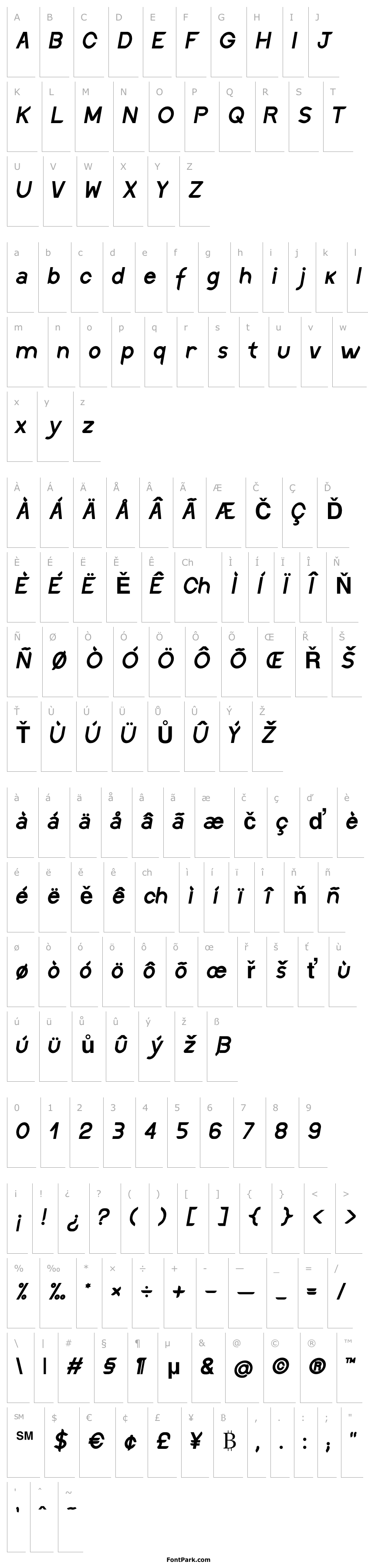 Overview Discreet SemiBold Inclined