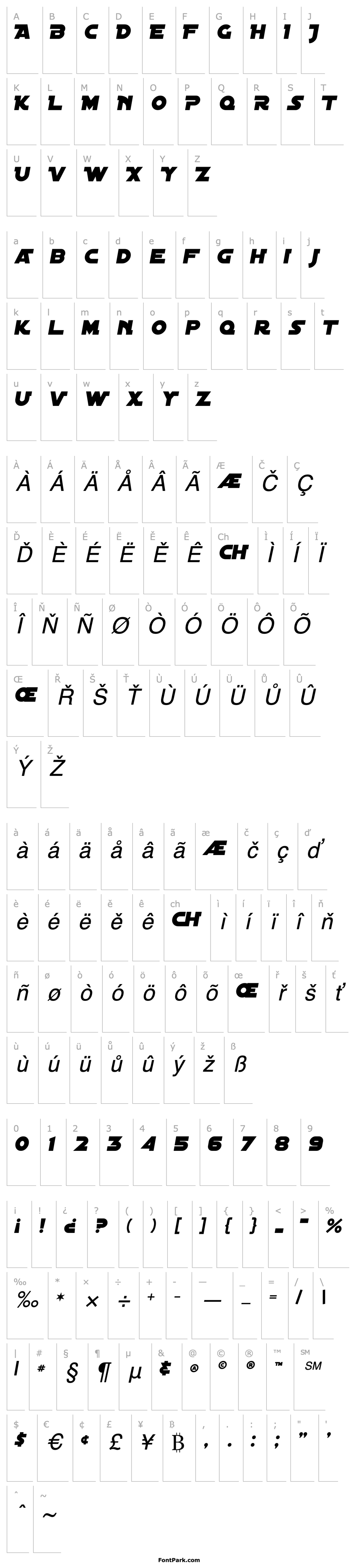 Overview Distant Galaxy Alternate Italic