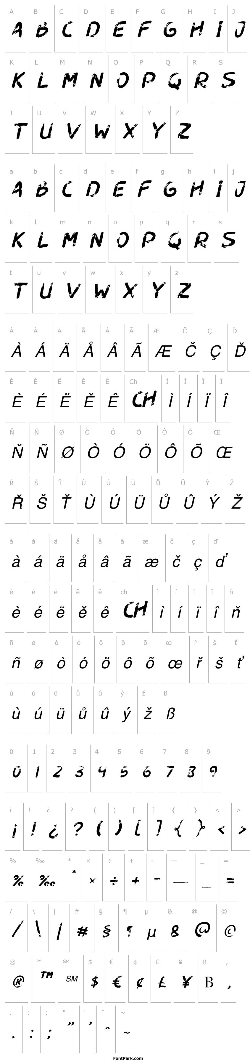 Přehled Dogfight Italic