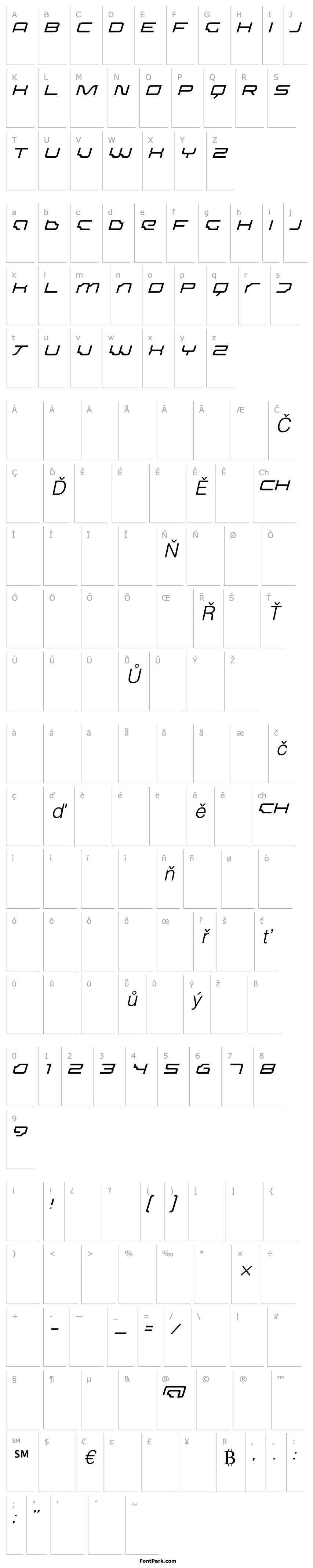 Overview Dominator ThinItalic