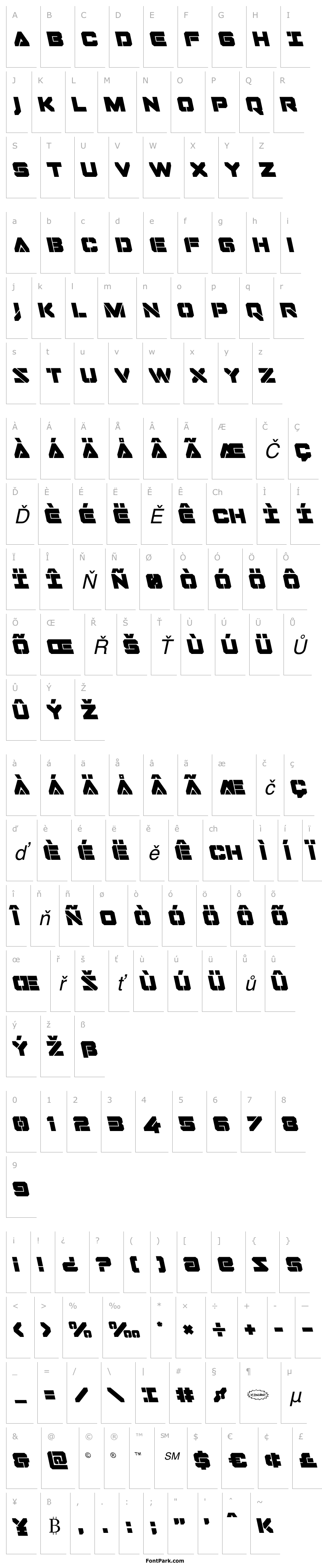 Overview Domino Jack Leftalic Italic