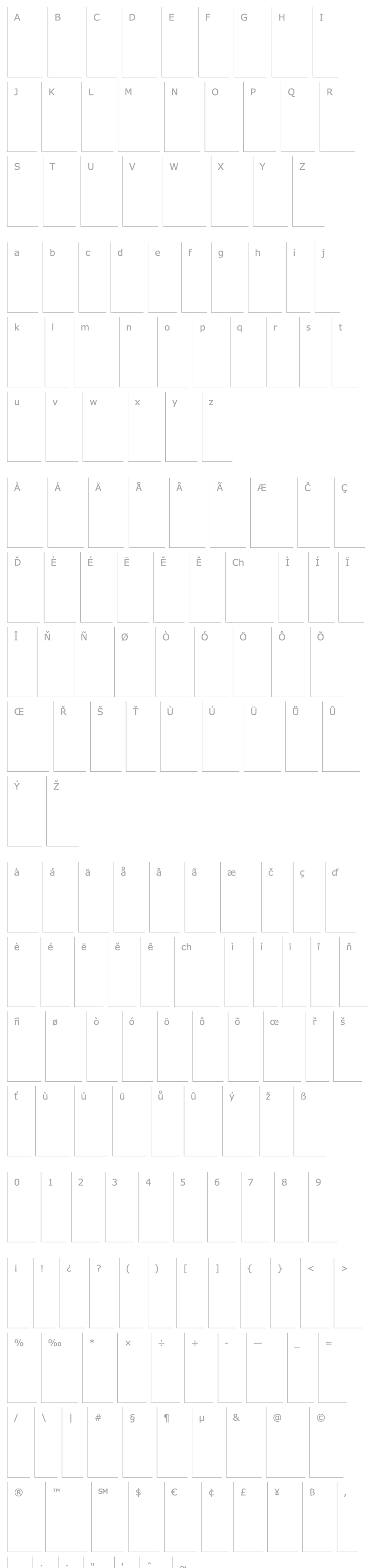 Overview Domino Regular