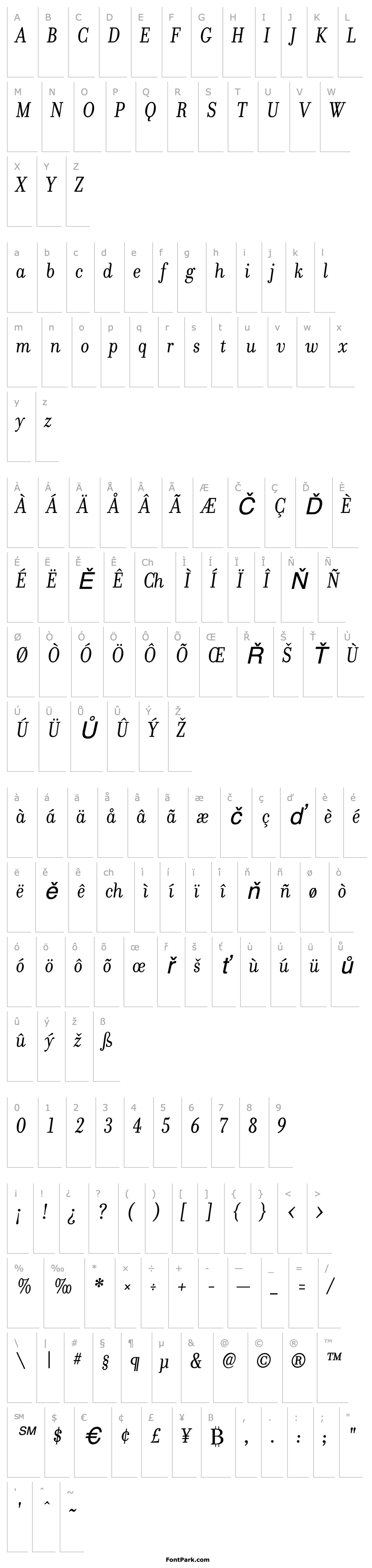 Přehled Donatora Italic