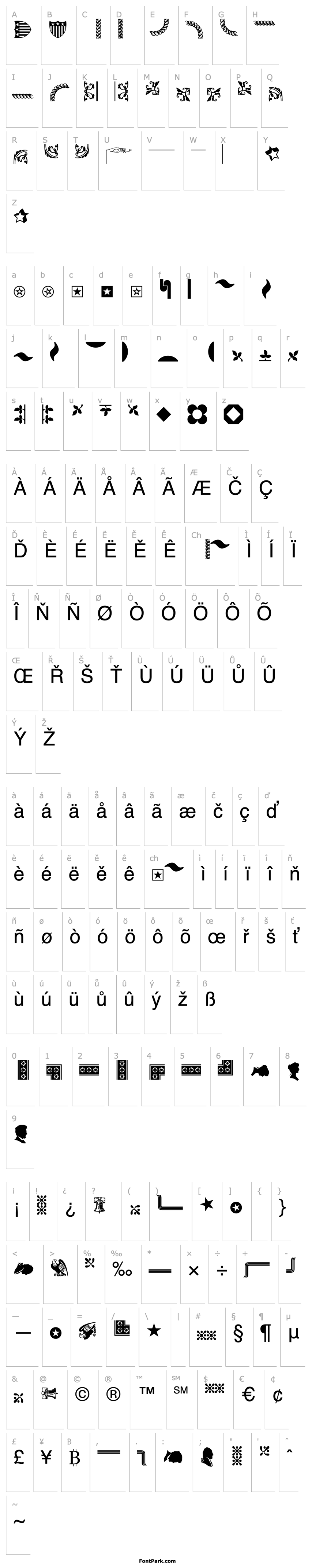 Overview Doodle Dingbats Four SSi