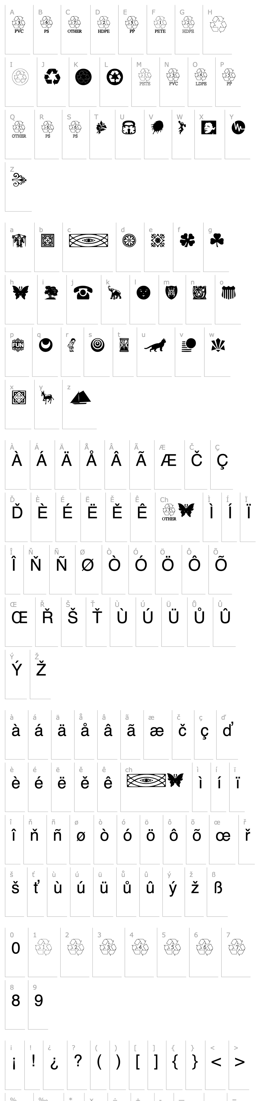 Přehled Doodle Dingbats Two SSi