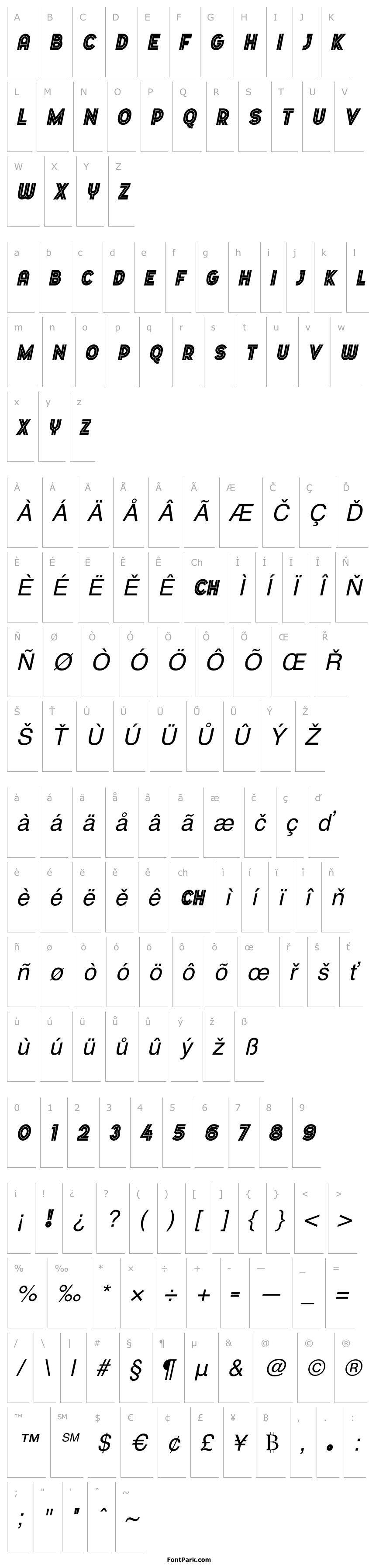 Overview Dopest by MARSNEV italic