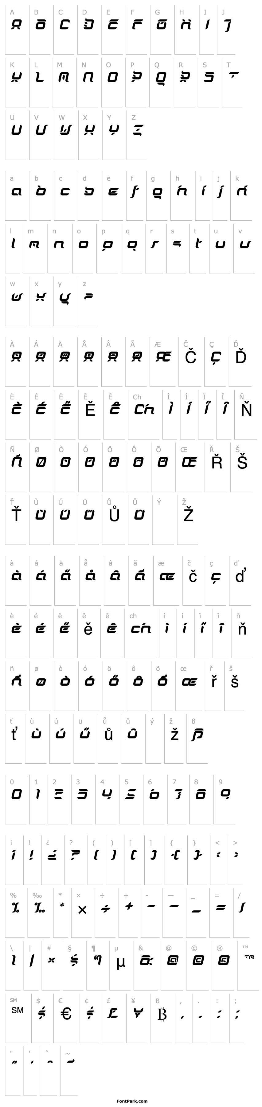 Overview Doris OrangeItalic