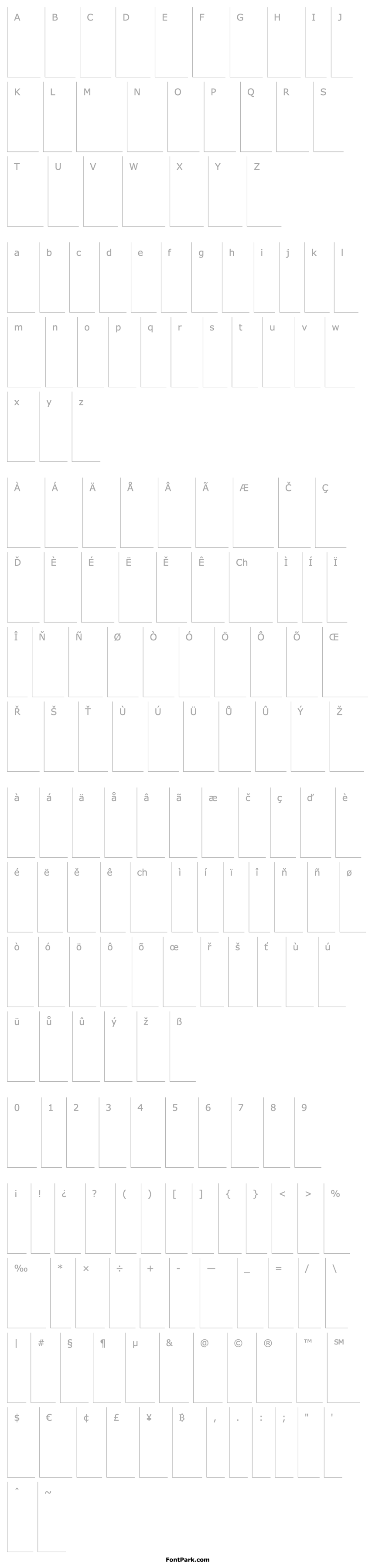 Overview DorovarFLF-Italic