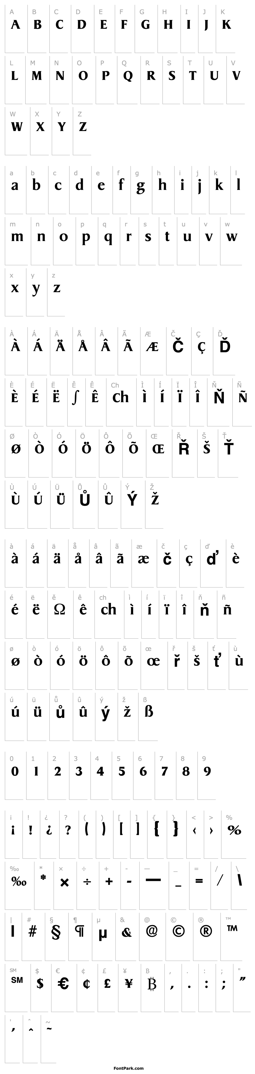 Overview Dragon-Serial-ExtraBold-Regular