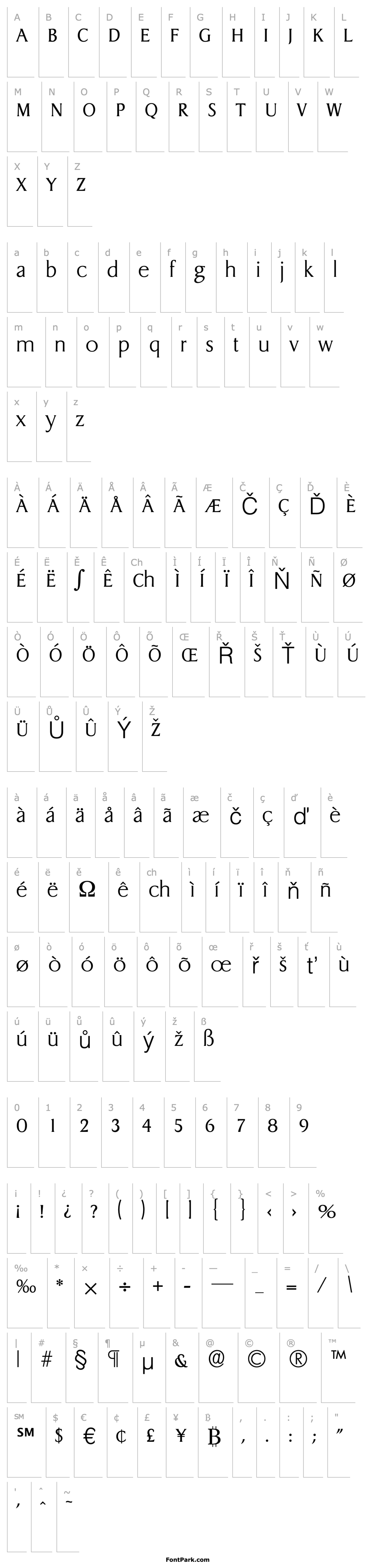 Overview Dragon-Serial-ExtraLight-Regular