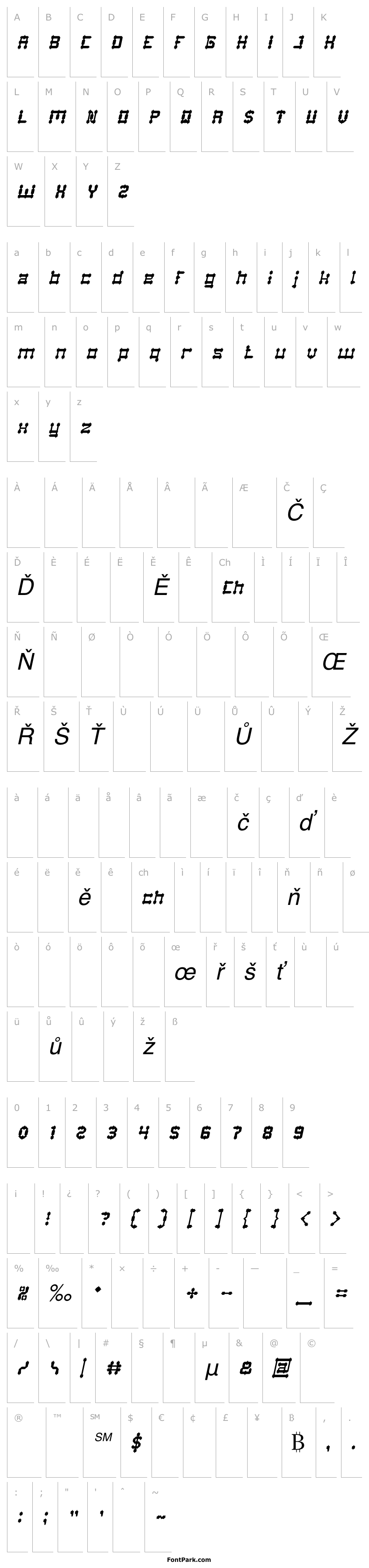 Overview Drako Heart Italic