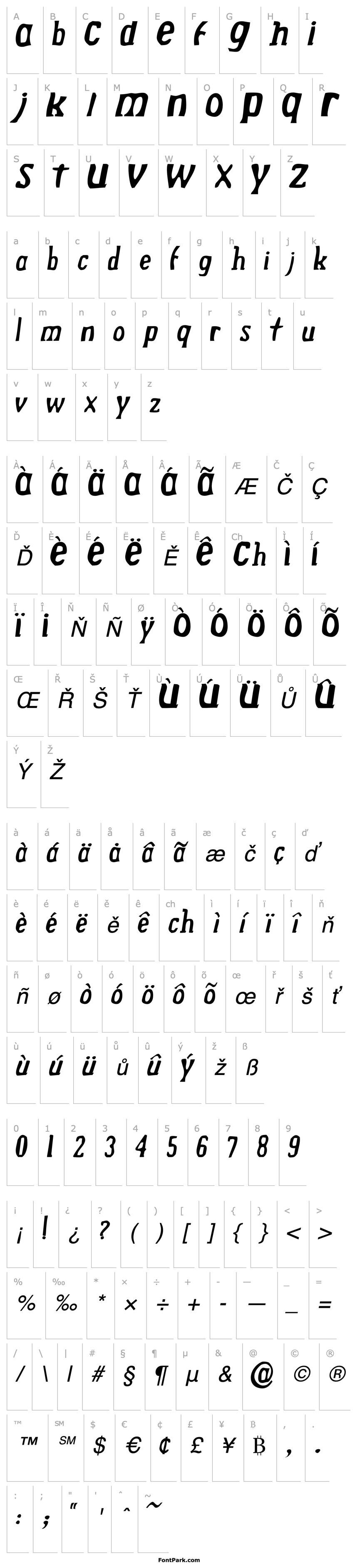 Overview Drek NormalItalic