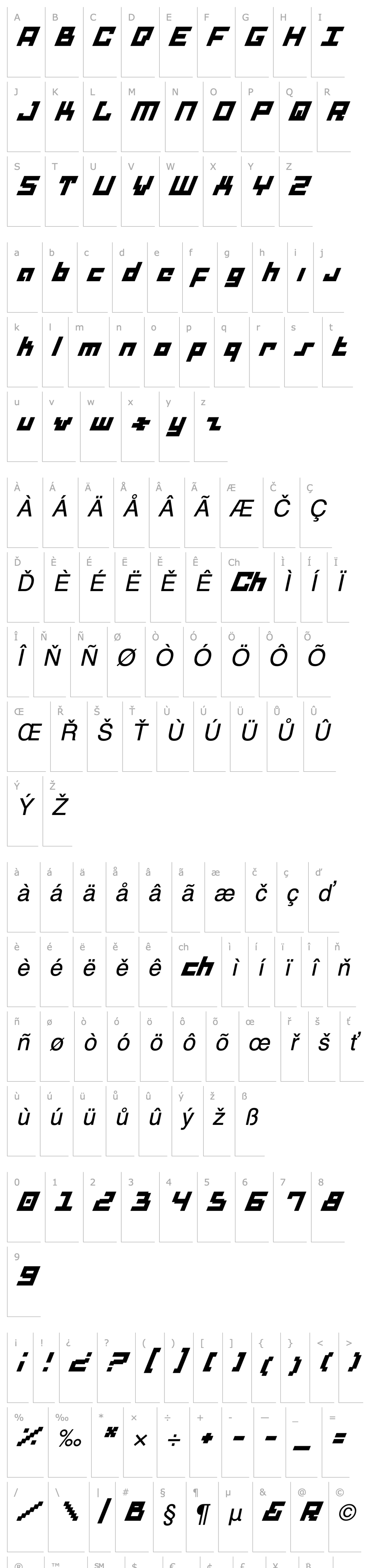 Přehled Drid Herder Solid Italic