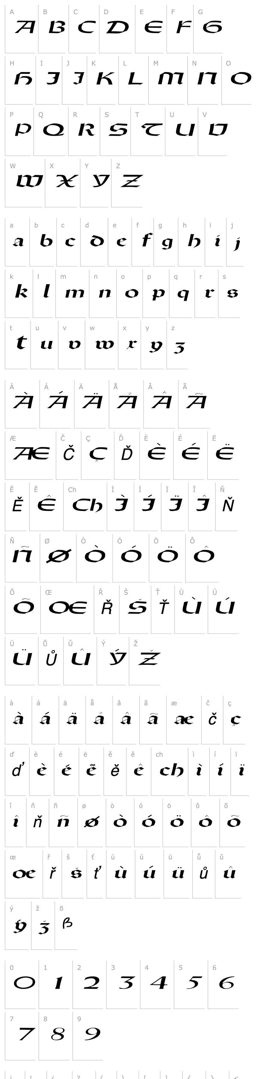 Overview DriscollSSK Italic