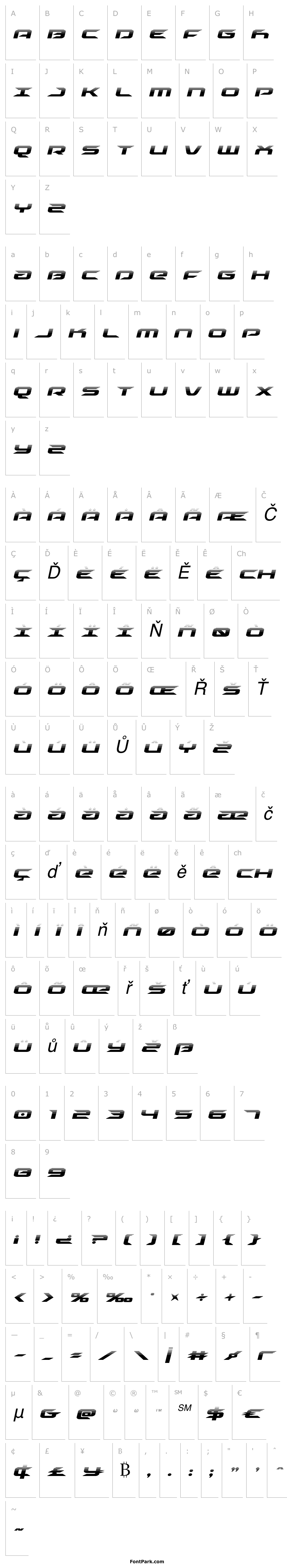 Overview Drive Halftone Italic