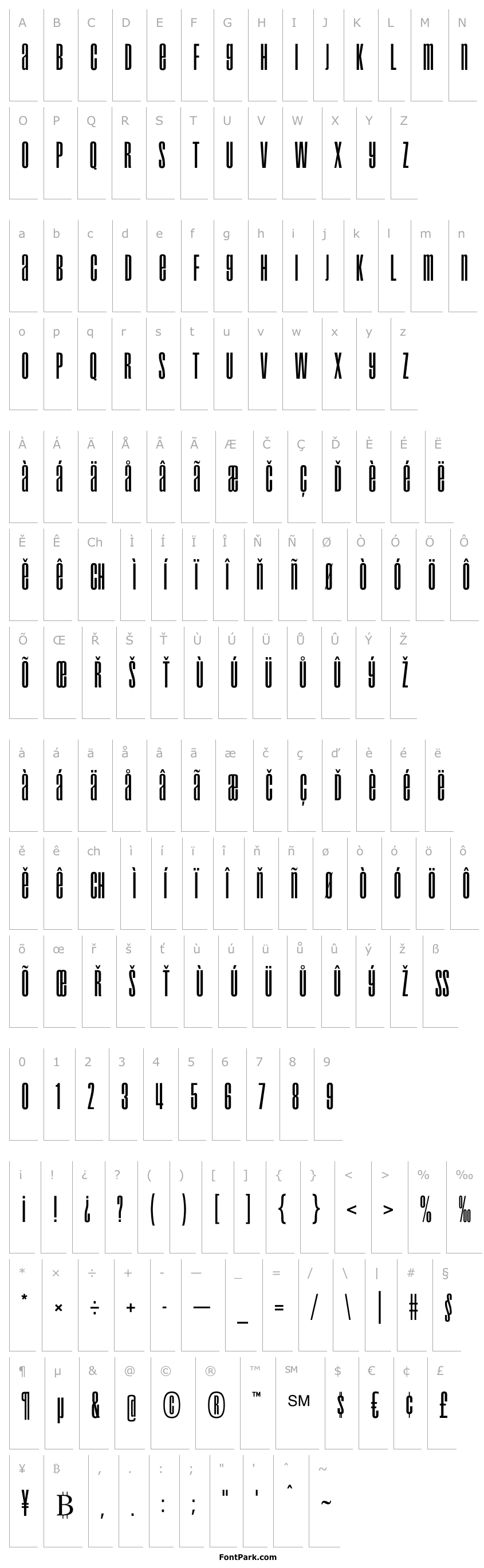 Overview Droid-Regular