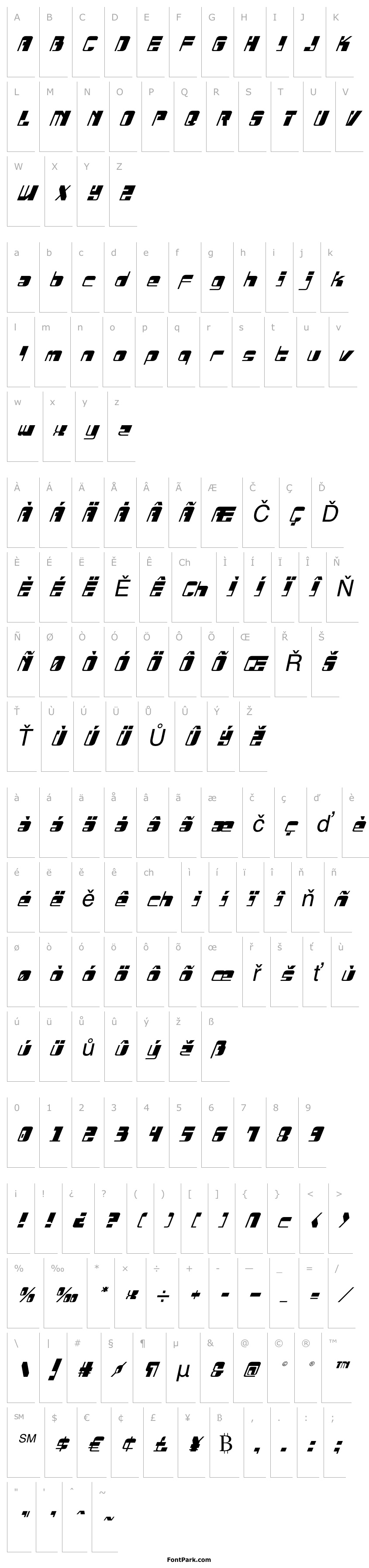 Přehled Drosselmeyer Italic