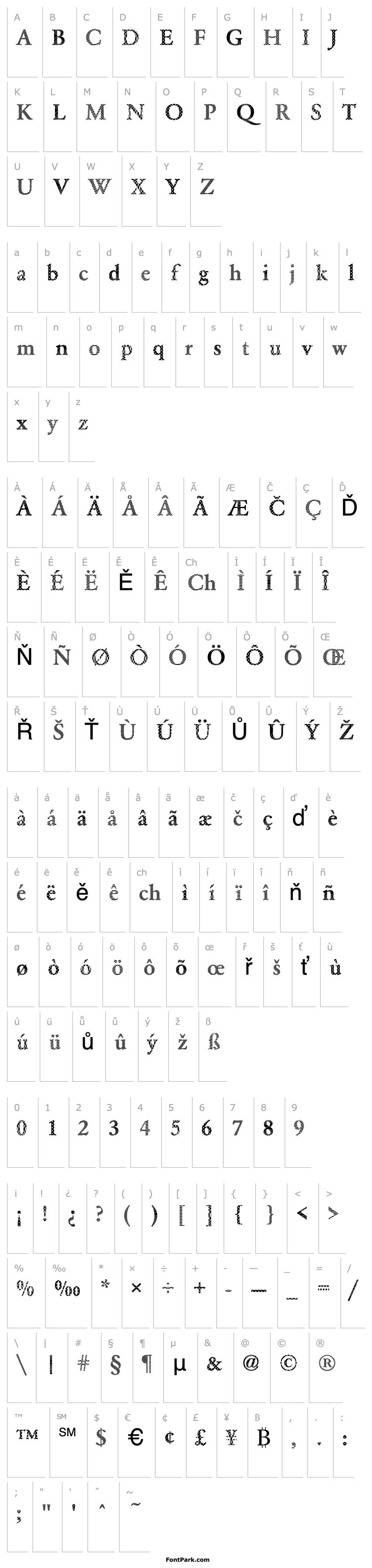 Overview DTCGaramondM18