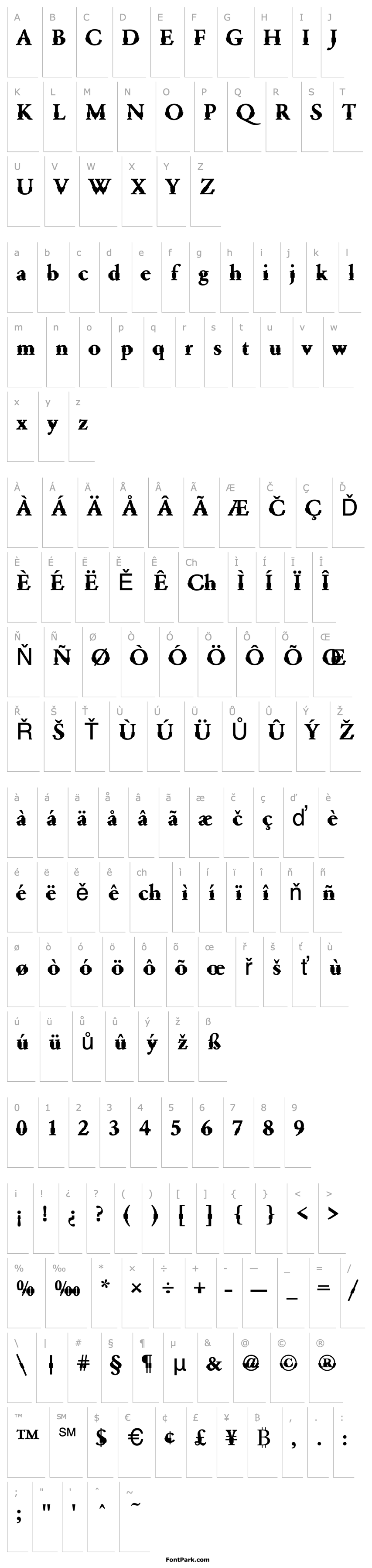 Přehled DTCGaramondM44