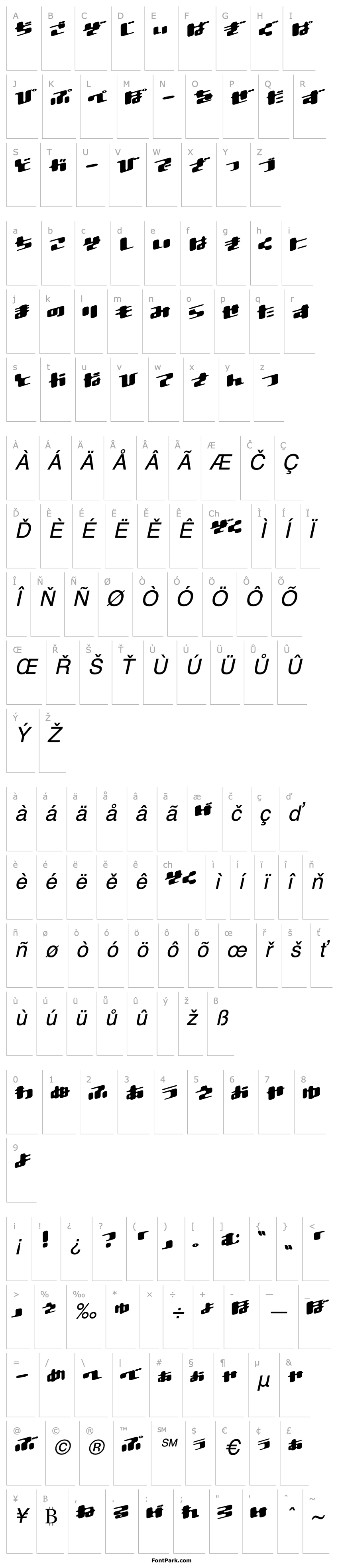 Overview Dtron Italic