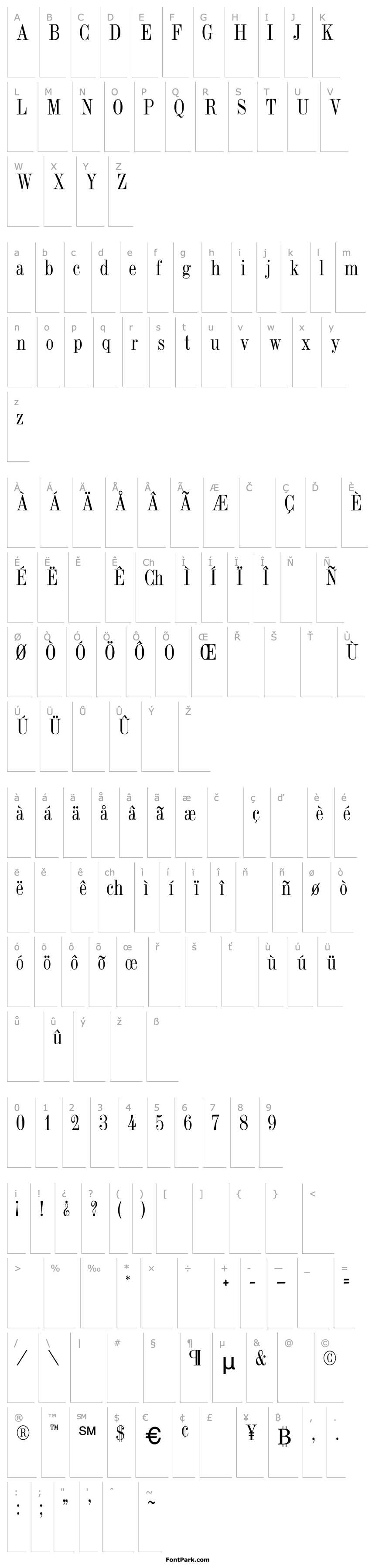 Overview Dubiel (Plain)Thin