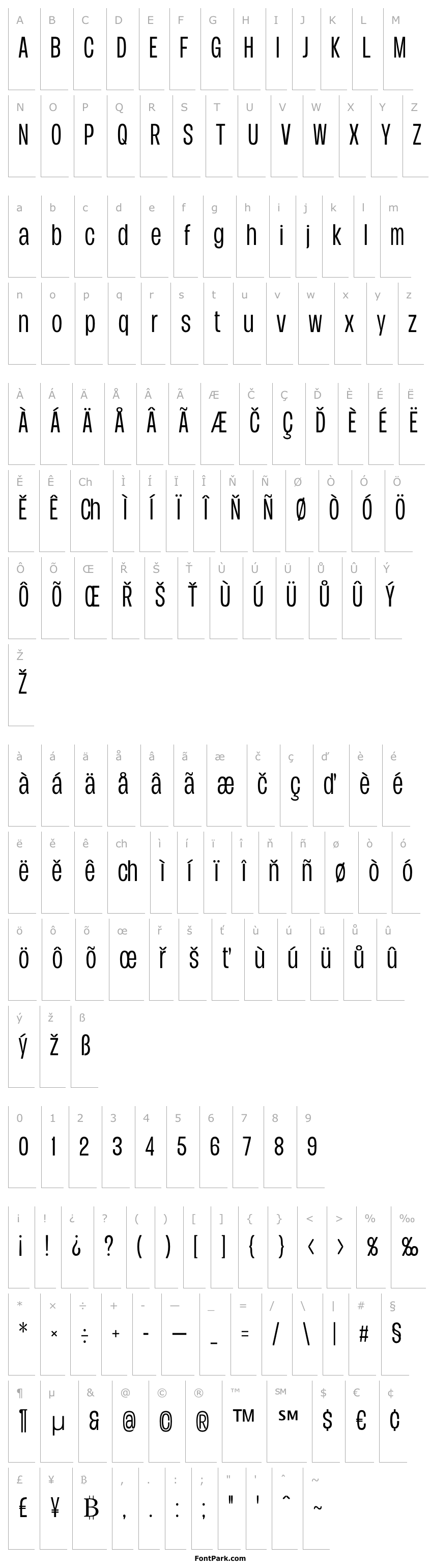 Overview Duera PERSONAL USE Condensed Light