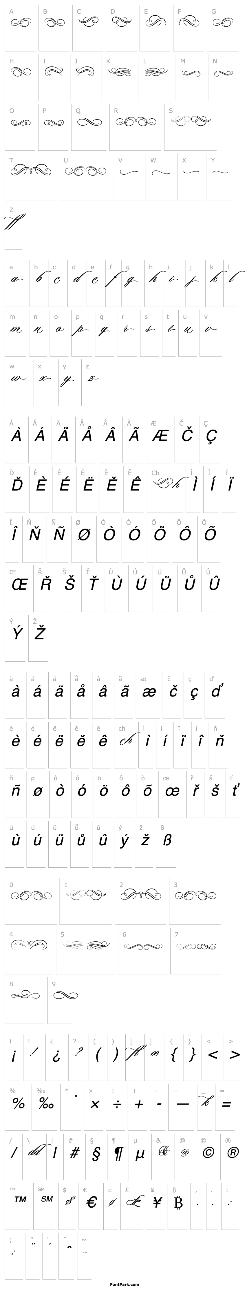 Přehled DuetII Flourishes