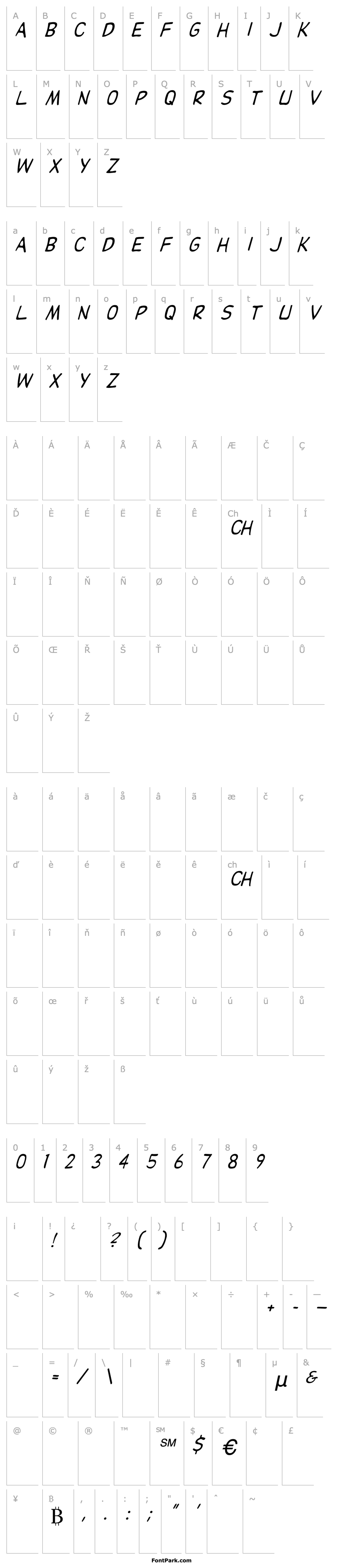 Overview Dupuy Italic