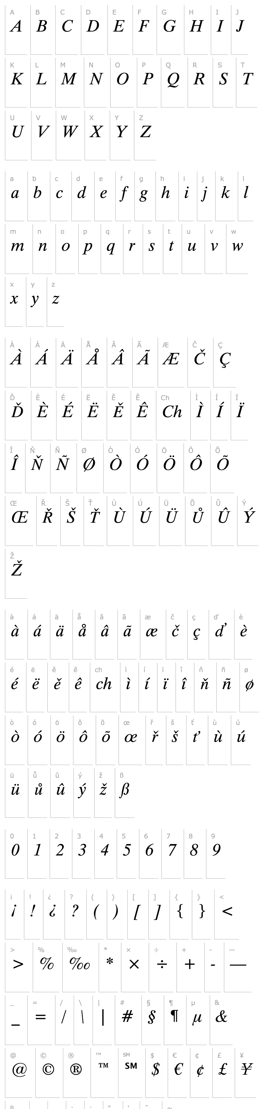 Overview Dutch801 Rm BT Italic