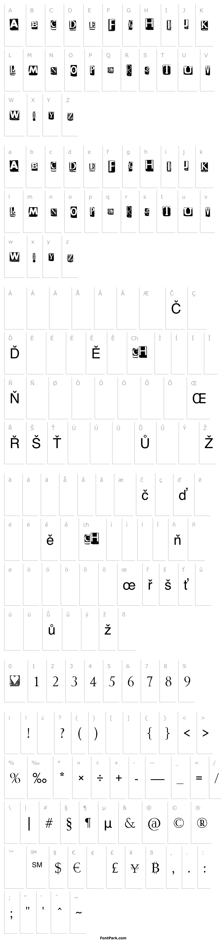 Přehled DZR INSCRIPTION