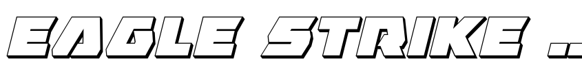 Preview Eagle Strike 3D Italic