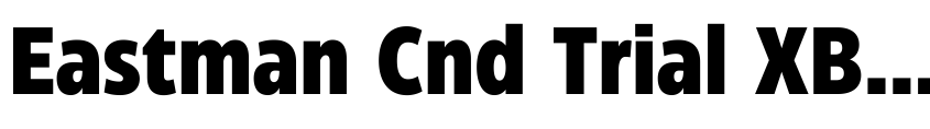 Preview Eastman Cnd Trial XBold