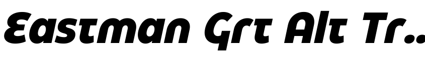 Preview Eastman Grt Alt Trial XBold Ita